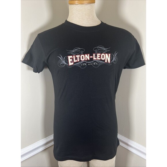 Elton John and Leon Russell The Union Concert Tee‎ Size Youth Large - Picture 1 of 4